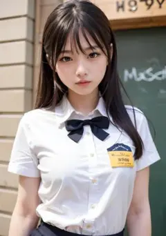 AIグラビア生写真 美女シリーズ №AO54【L版サイズ】高品質生写真