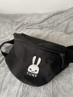 CUNE ブラック ウエストポーチ CUNE(R) WAIST POUCH BOOK SPECIAL PACKAGE│宝島社の通販 宝島チャンネル