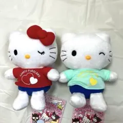 ピューロ　キティ＆ダニエル　ぬいぐるみ 2体セット