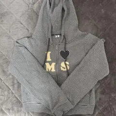 I ♥ MS ストライプパーカー