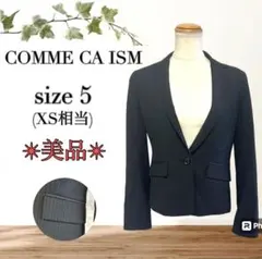 ✨美品 COMME CA ISM size XS ブラック スーツジャケット