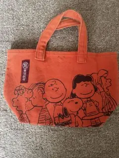 豊橋帆布スヌーピー キャラクターイラスト バッグ