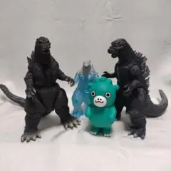 初代ゴジラ　ジャンボサイズフィギュア2体セット　新品未使用品 初代ゴジラ ジャンボサイズフィギュア2体セット 新品未使用品