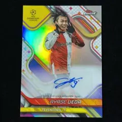 上田綺世 Ayase Ueda Topps Finest Auto 直筆 サイン