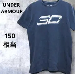アンダーアーマーカリーSCロゴTシャツYLG150cm相当バスケHeatGear