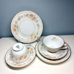 リチャード・ジノリ ベッキオグレース トリオ カップ&ソーサー