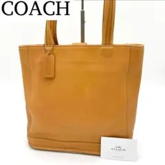 【良品】OLDCOACH トートバッグ ハーフショルダー ヴィンテージ 茶色