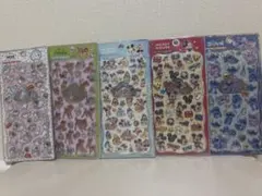 【国内正規品】プチドロップステッカー 5種類セット　ディズニー