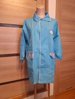 女の子☆水色レインコート☆ランドセル対応☆120サイズ☆ 収納付き