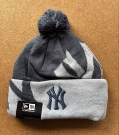 ニューエラ　ニューヨークヤンキース　ニット帽 ポンポン付き 大谷翔平 MLB