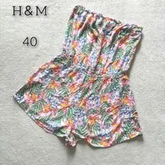 エイチアンドエム 【40】 トップス ワンピース 花柄 総柄 キレイめ