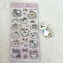 mofusand モフサンド×サンリオ ぷっくりシール なりきりマスコットのサムネイル