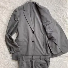 【極美品・25年モデル】ユニクロ　感動スーツ　セットアップ　洗える　ストレッチ