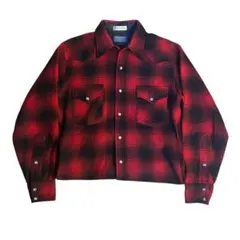 PENDLETON ペンドルトン 80s オンブレ ウール ウエスタンシャツ