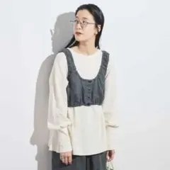 afternoon LINEN bustierのサムネイル