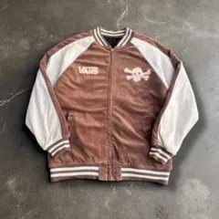VANS スカジャン ブラウン/グレー 2025年最新】VANS メンズ スカジャンの人気アイテム - メルカリ