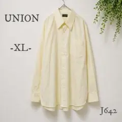 UNION シャツ XL 長袖 ビッグシルエット メンズ レディース 春夏のサムネイル