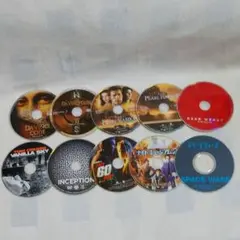 洋画・　DVD　まとめ売り　話題作　アクション　10作品　セル版ディスクのみ
