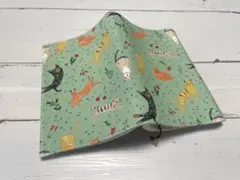 文庫本ブックカバー＊原っぱねこ