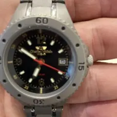 【稼働中】シャルルホーゲルメンズクォーツソーラーチタン❗️