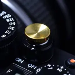 真鍮製レリーズボタン GFX100RF X-M5 X-T50 T30 T5 T4のサムネイル