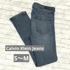 カルバンクラインジーンズ　スリム　レディース　ブルー　S〜M