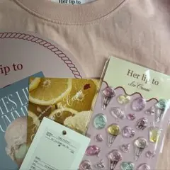 【おまけ付き】HLT Ice Cream Logo Tee アイス ロゴtのサムネイル