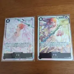 ナミ　SR　パラレル　神の島の冒険　2枚セット