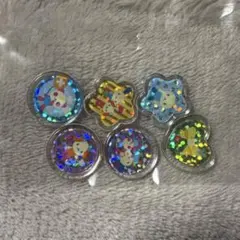 ウサハナ　おはじきシール　おすそ分け