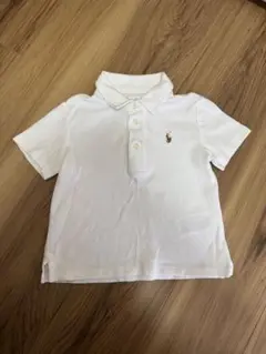 ラルフローレン ベビー 白ポロシャツ 18M 85cm