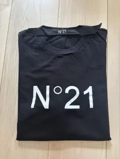 正規品【N°21】ロゴ 長袖 ロンT ブラック/キッズ160cm 新品未使用