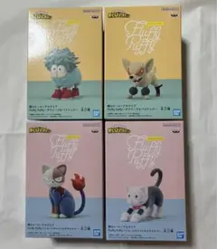 僕のヒーローアカデミア　 Fluffy Puffy フィギュア　4体セット