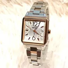 ★稼動品★ ルキア LUKIA 電波ソーラー ピンク セイコー SEIKO