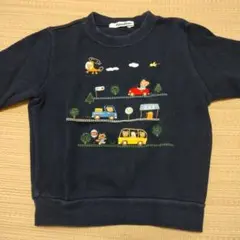 familiar ファミリア ネイビー トレーナー 100cm