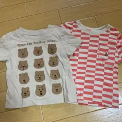 GAP 半袖Tシャツ クマ　2枚セットのサムネイル