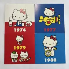 ハローキティ メッセージカードセット 1974-1980