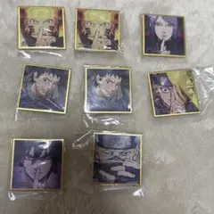 NARUTO 豆ガシャ色紙 第4弾ナルト オビト サスケ カカシ 小南 デイダラ