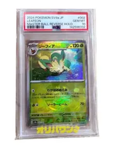 2026年最新】リーフィア マスターボール psa10の人気アイテム - メルカリ