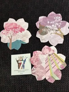 スターバックス ロースタリー 東京 コースター 2026 桜　コンプ　周年シール