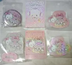 こぎみゅん ホログラムカード ノベルティ アクスタ 缶バッジ ステッカー セット