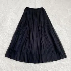 UNIQLO ユニクロ　シフォンスカート　ロングスカート　フレア　2024年