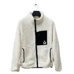送無■新品タグ付き【ジェリー】両面ボアフリースジャケット アウター メンズ 白M