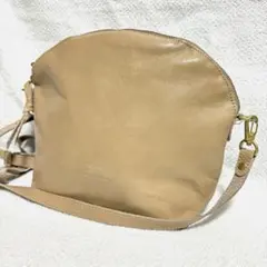 TIDEWAY ショルダーバッグ レザー ベージュのサムネイル