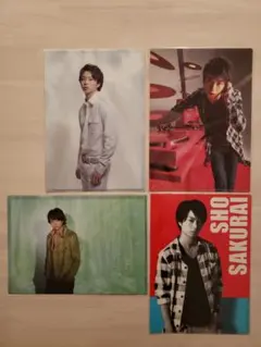 【新品未開封】嵐　櫻井翔　クリアファイル　5×10　scene　Popcorn