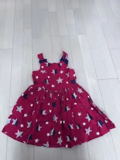 Gymboree 赤い星柄 ノースリーブワンピース 5years