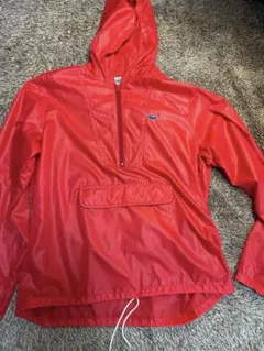 ラコステ　アノラックパーカー　レッド　70s 〜 80s　青ワニ