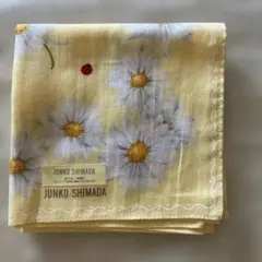 JUNKO SHIMADA ハンカチ デイジー柄 イエローのサムネイル