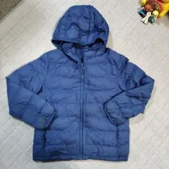 UNIQLO ネイビー 中綿コート 140