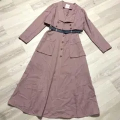 レディアゼル ショートジャケット×タイトロングワンピース　M