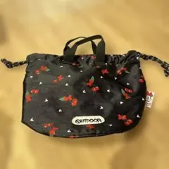 OUTDOOR チェリー柄トートバッグ
